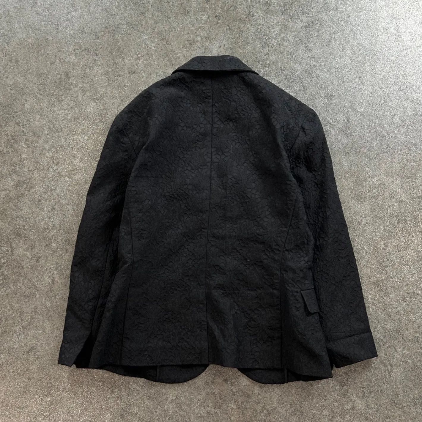 【美品】マックスマーラ　ウールシングルテーラードジャケット　ブラック　黒　40 MaxMara Tailored Jacket マックスマーラ テーラードジャケット