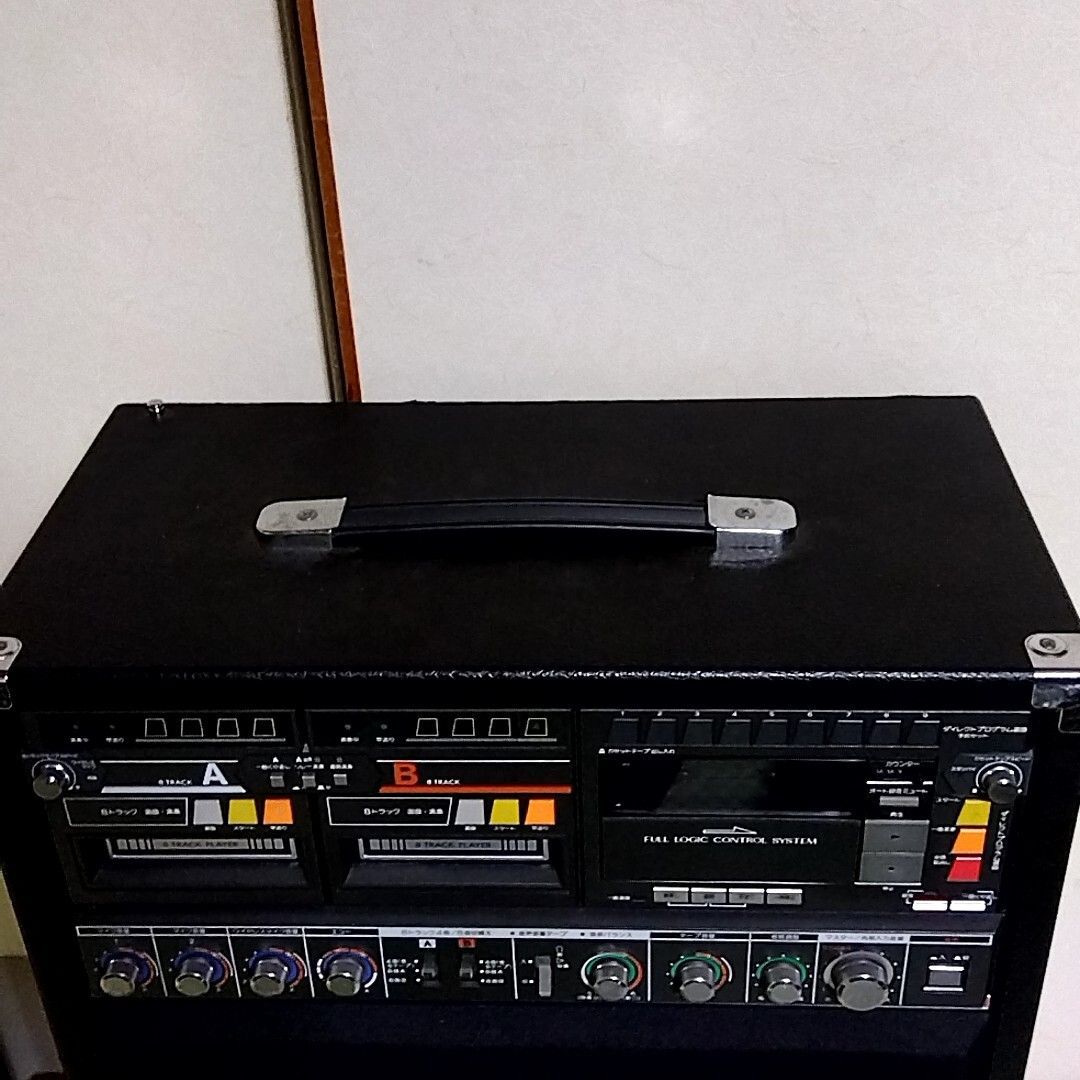 W2-34-0178トラックカラオケ VICTOR 8トラ/カセット K-500 Pro ダブル