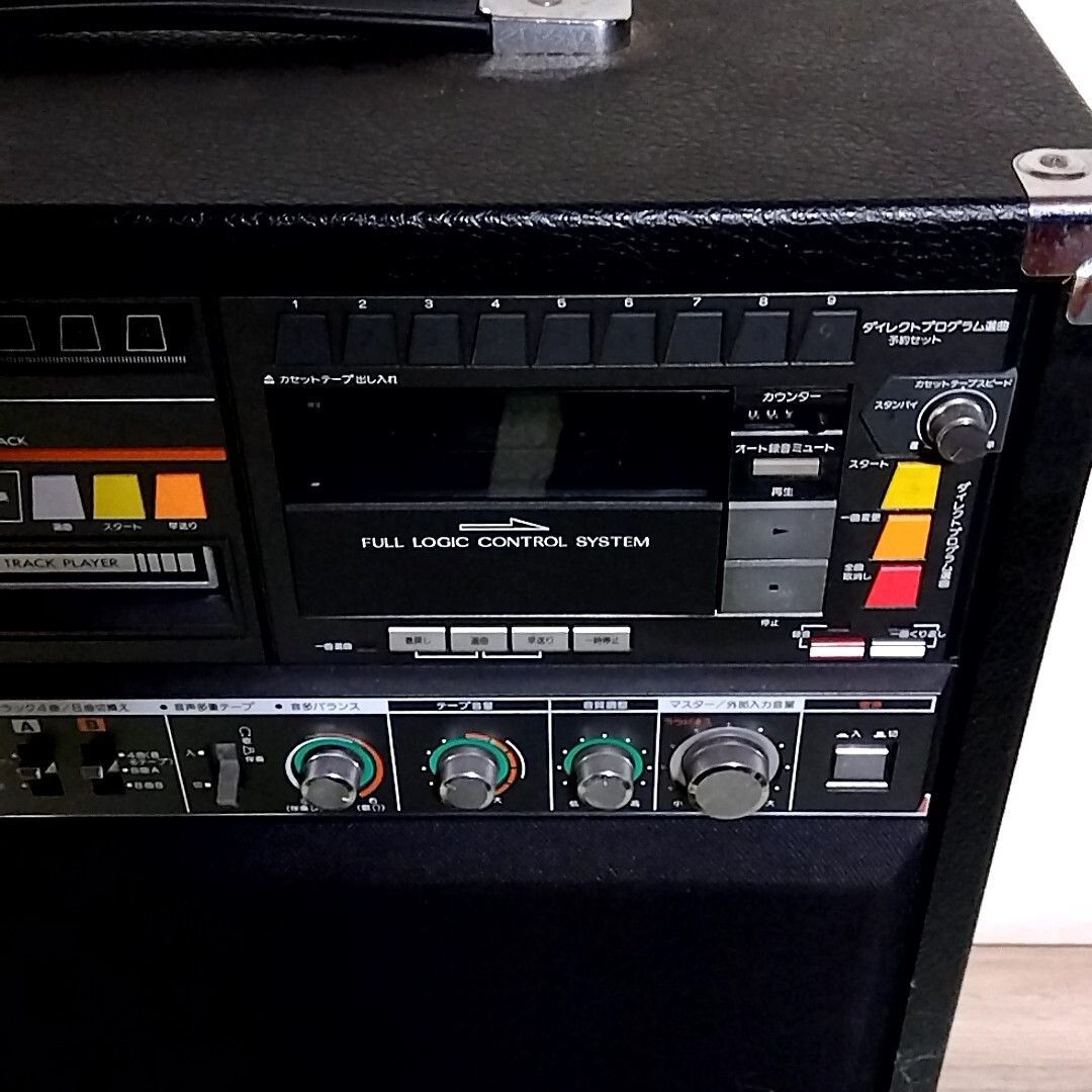 W2-34-0178トラックカラオケ VICTOR 8トラ/カセット K-500 Pro ダブル