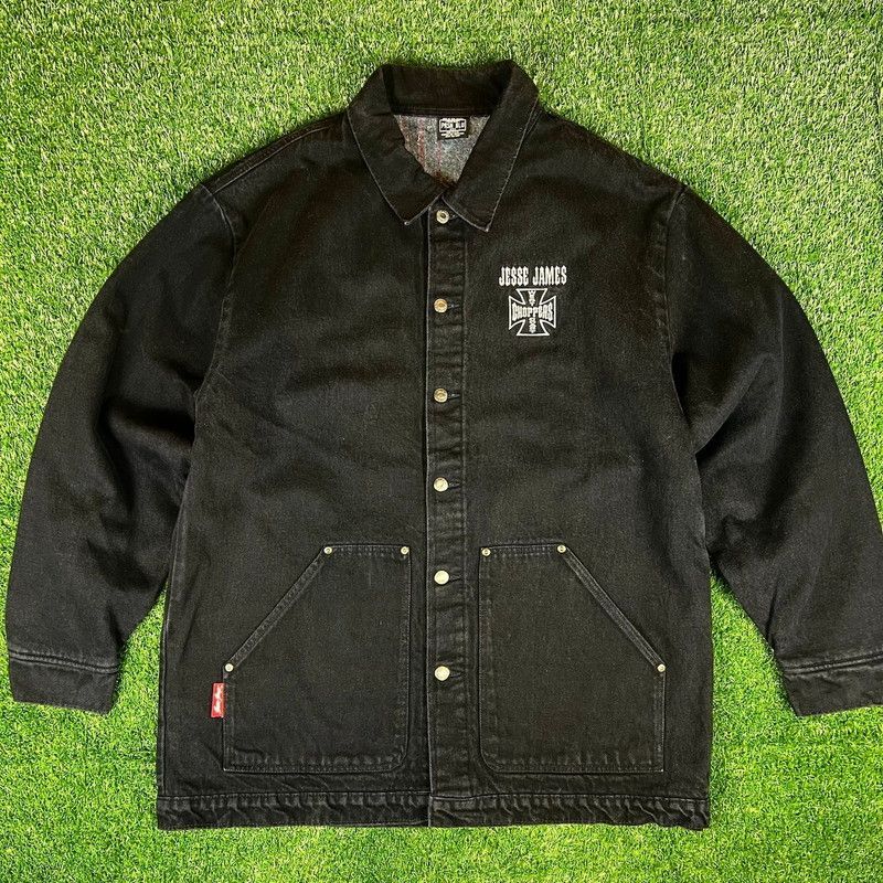 90s USA製 WEST COAST CHOPPERS ブランケットライナー ビッグサイズ