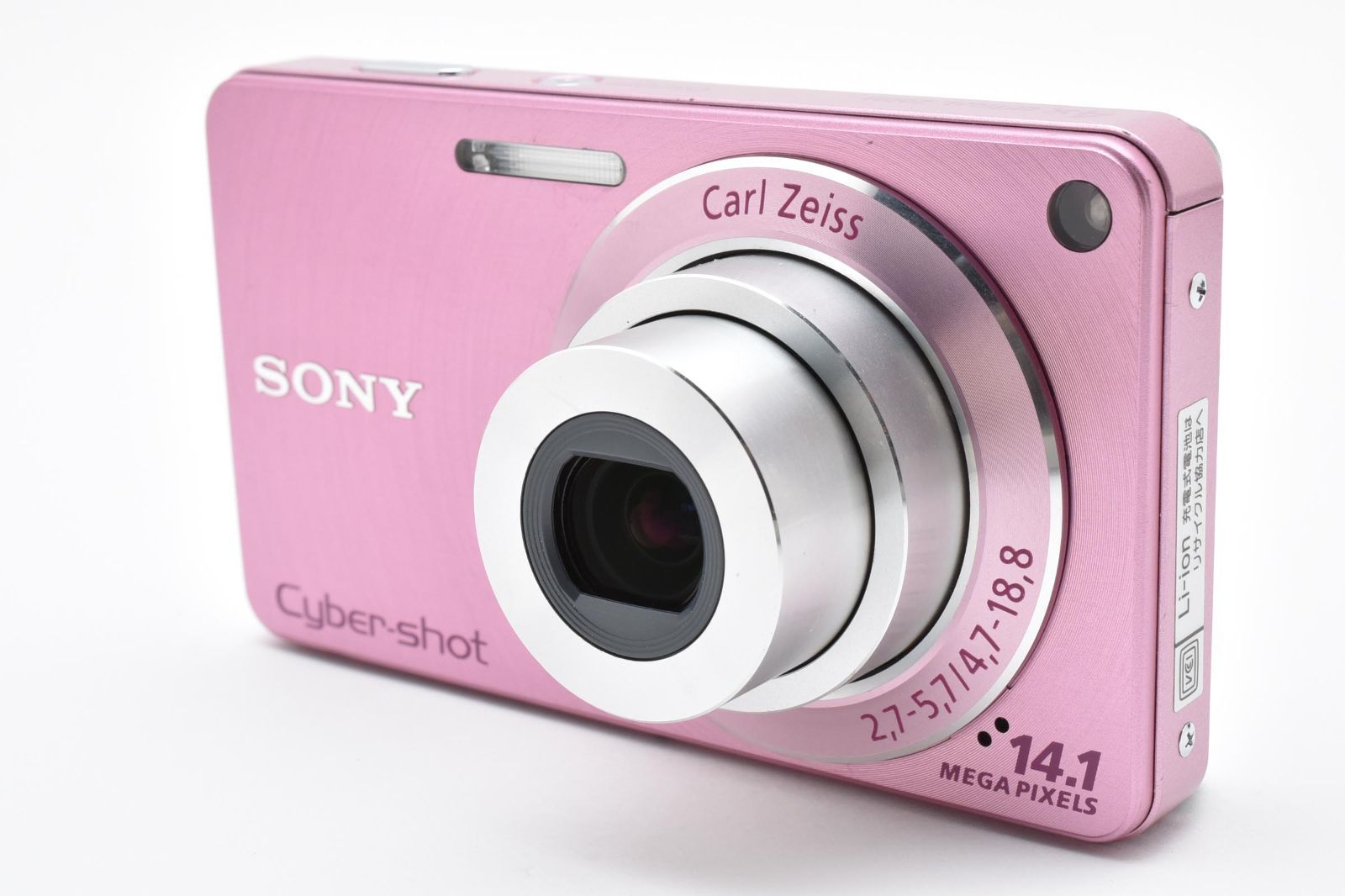 □ ほぼ新品 □ ソニー SONY Cyber-shot DSC-W350 ピンク 《動作確認済