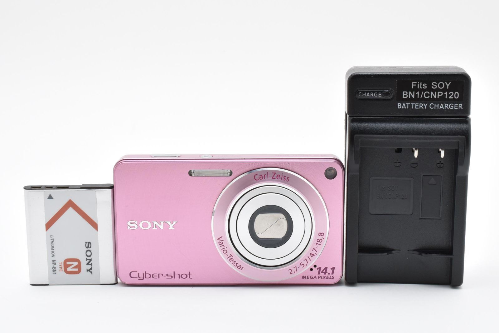 □ ほぼ新品 □ ソニー SONY Cyber-shot DSC-W350 ピンク 《動作確認済