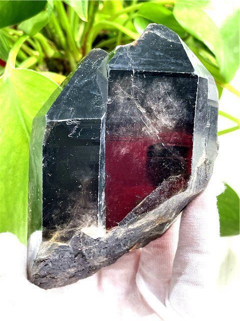 AAA級【魔除け】◇天然モリオン(黒水晶）クラスターYT8C6/102C24C