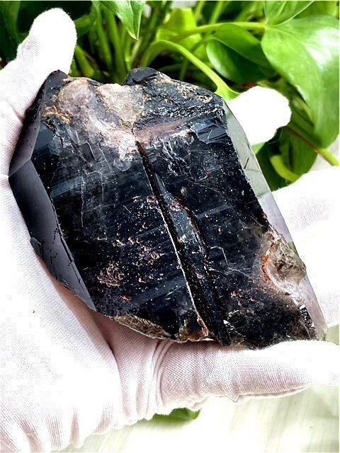 AAA級【魔除け】◇天然モリオン(黒水晶）クラスターYT8C6/102C24C