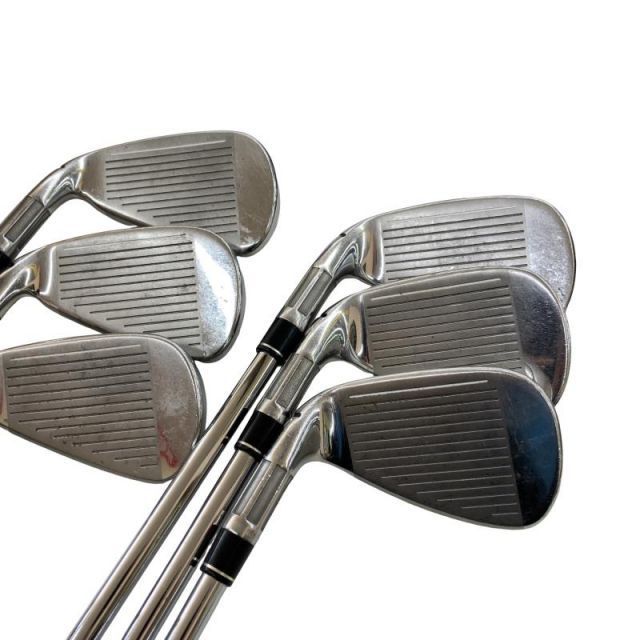 中古】 テーラーメイド M6 6S アイアンセット IR RE-AX 85 STEEL