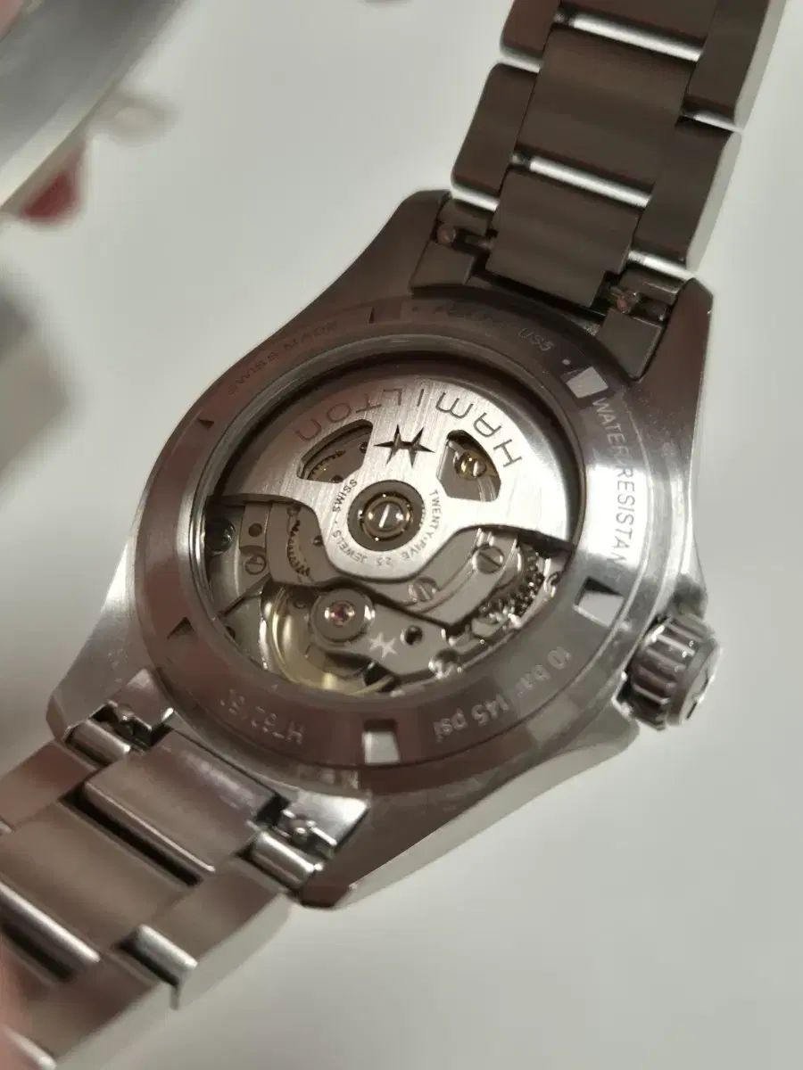  ハミルトン カーキE A T 36mm 春コーデ 自動巻き時計 腕時計(アナログ)