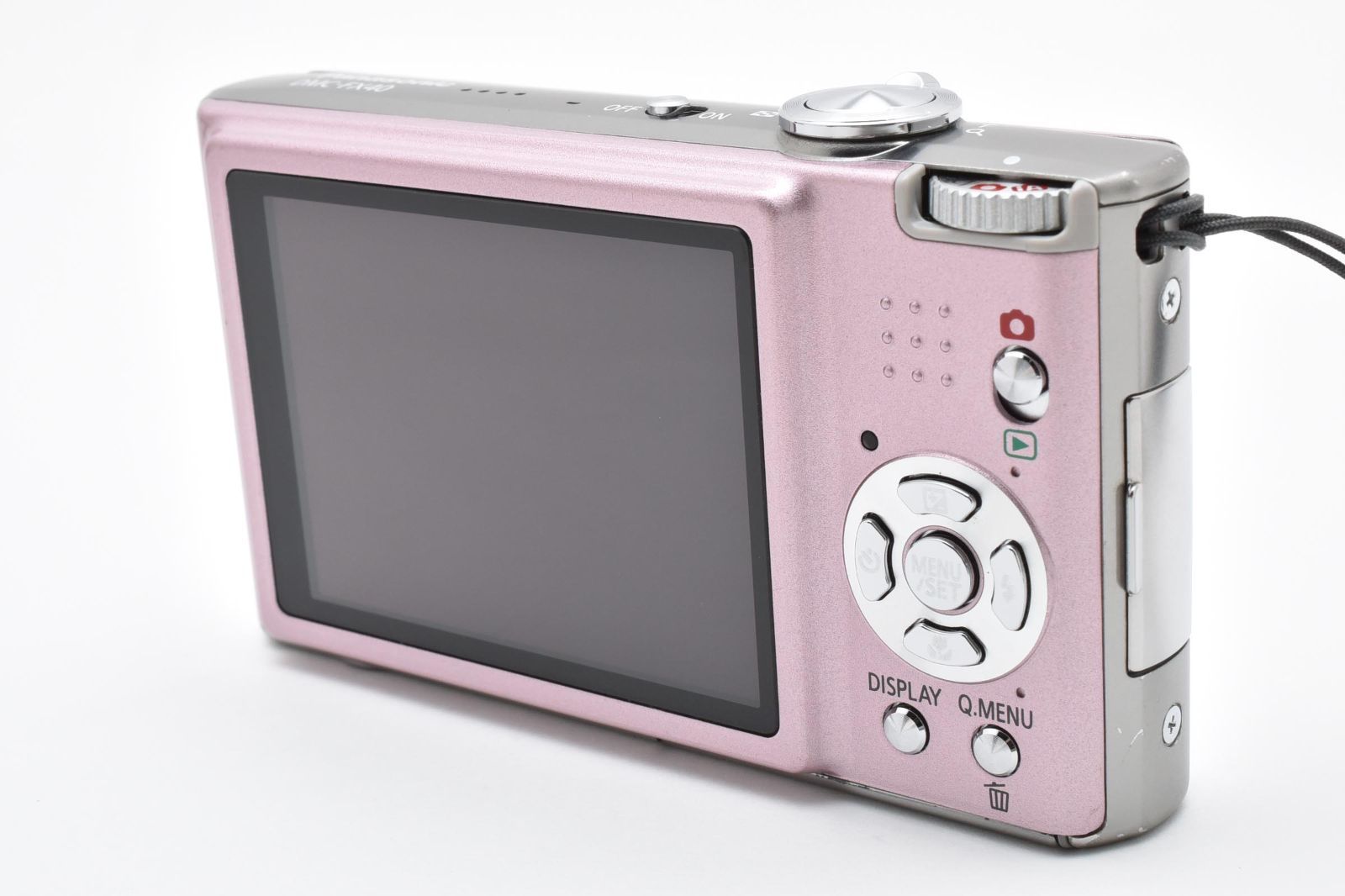□ 美品 □ パナソニック Panasonic LUMIX DMC-FX40 ピンク 《動作確認