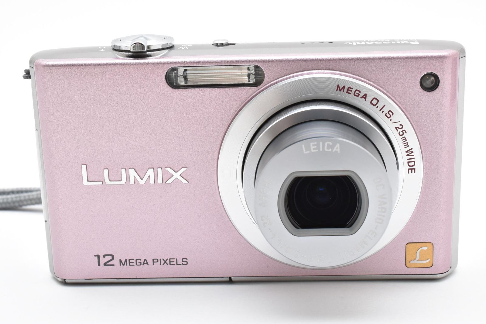 □ 美品 □ パナソニック Panasonic LUMIX DMC-FX40 ピンク 《動作確認