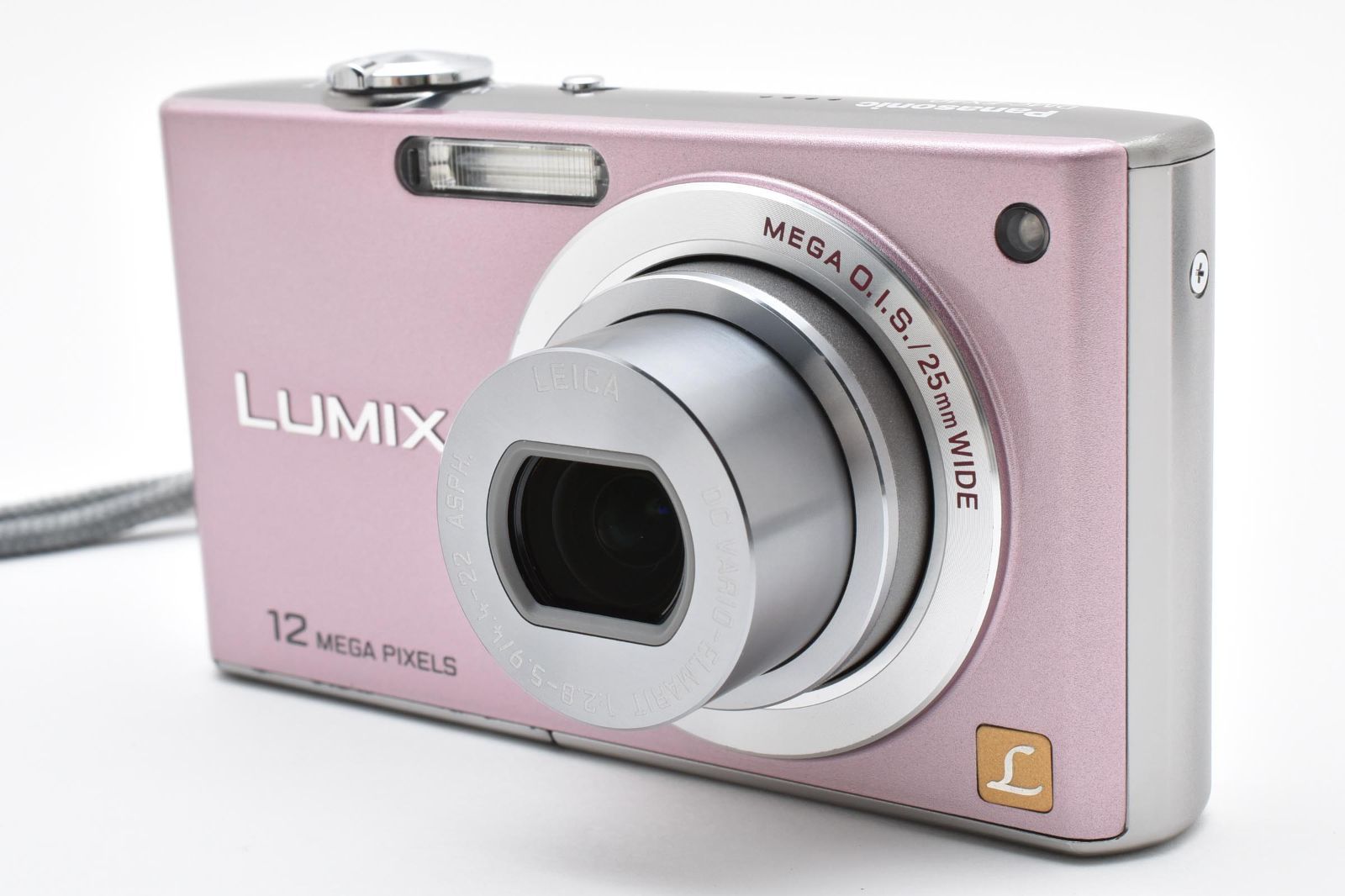 美品 LUMIX DMC-FX40 コンパクトデジタルカメラ ピンク □ 美品 □ パナソニック Panasonic LUMIX DMC-FX40 ピンク 《動作確認