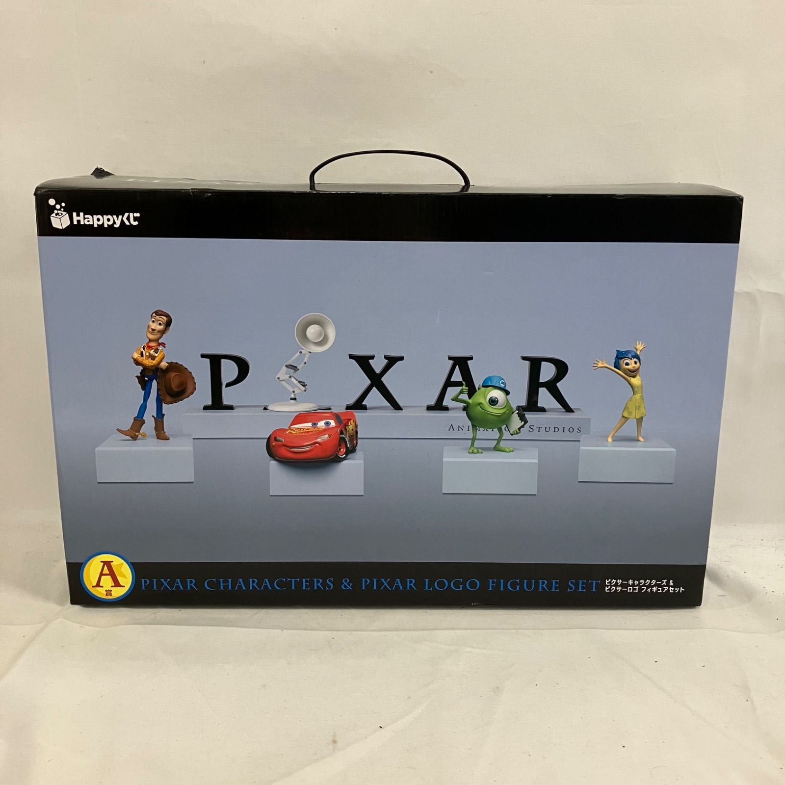 未使用 ハッピーくじ PIXAR A賞 ピクサーキャラクターズ&ピクサーロゴ