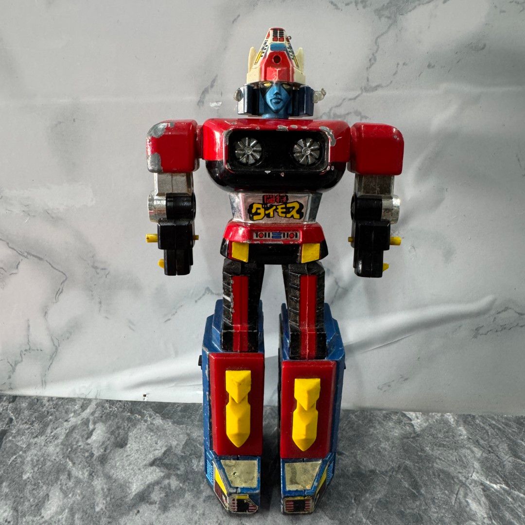 □希少 ポピー超合金 GA-84 ダイモス 闘将ダイモス 1978年 フィギュア