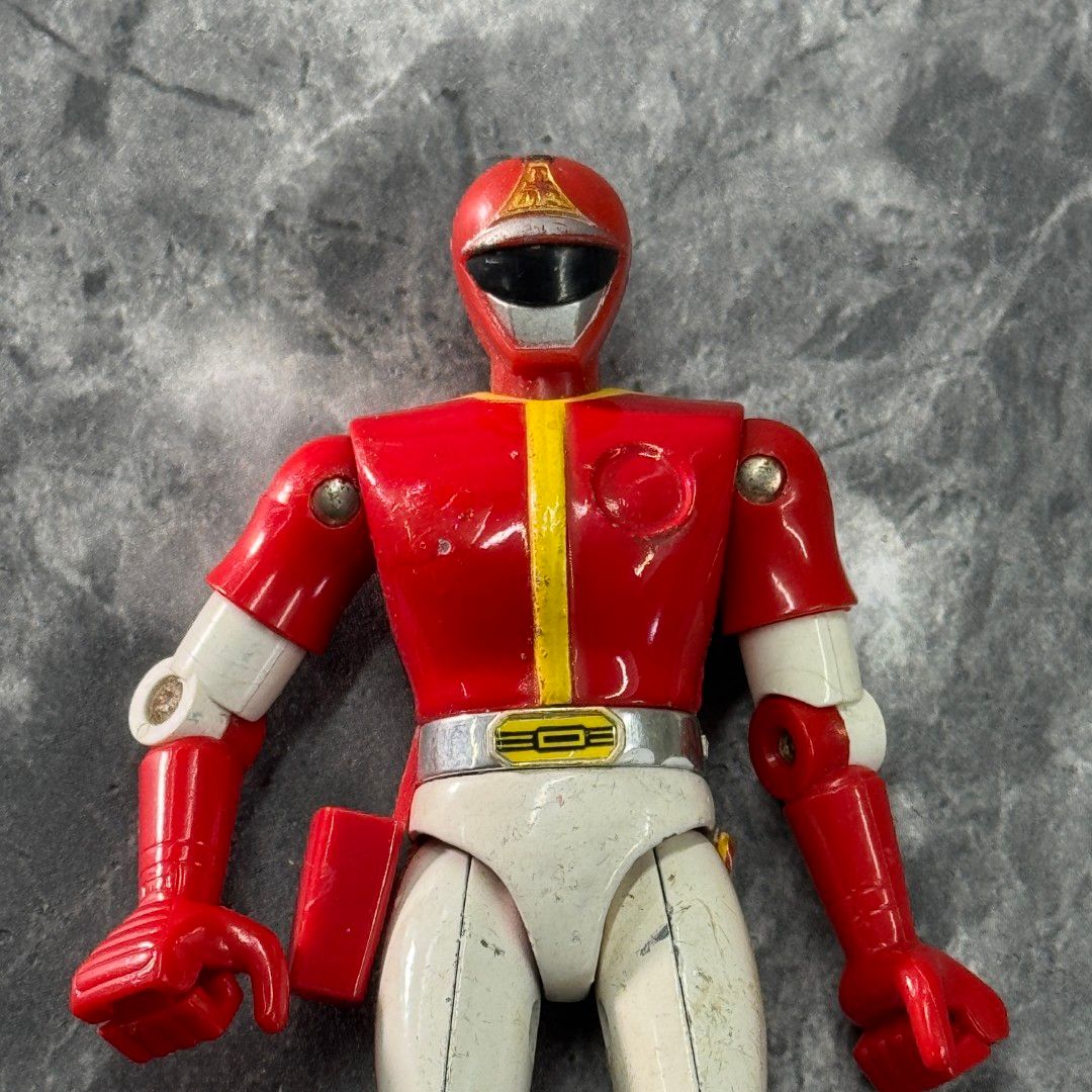 ○ポピー超合金 GB-95 科学戦隊 ダイナマン ダイナマンレッド 1983年製