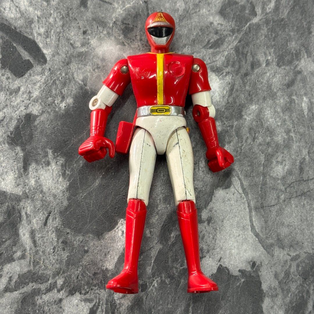 ○ポピー超合金 GB-95 科学戦隊 ダイナマン ダイナマンレッド 1983年製