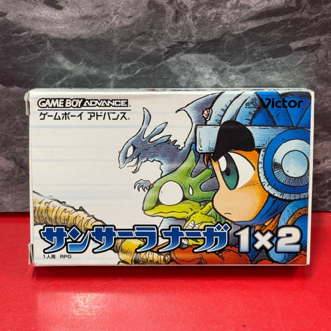 Victor ビクター サンサーラナーガ 1 2 ゲームボーイアドバンス GBAソフト 箱取扱説明書 端子〇