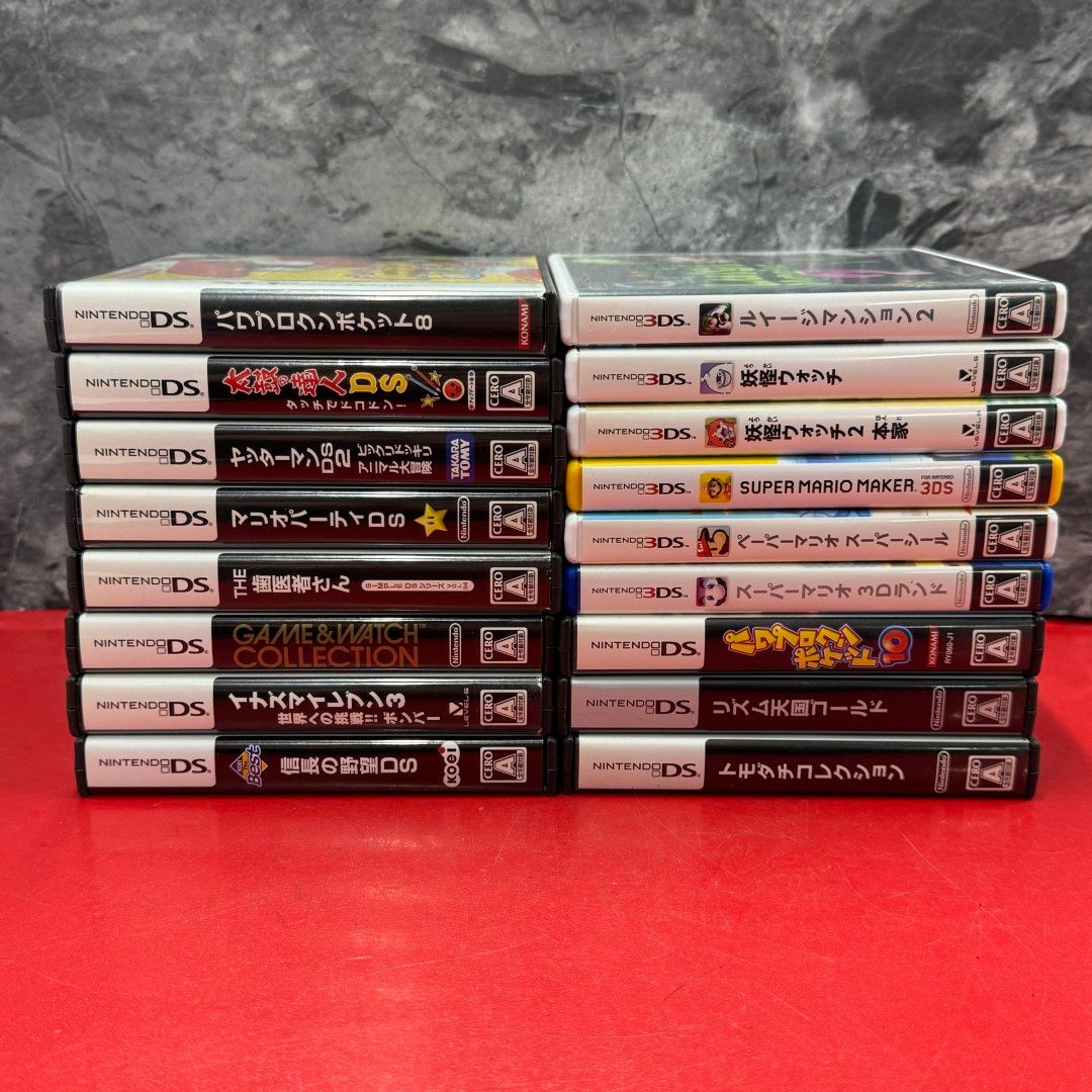 □Nintendo DS 3DS ソフト 17点 まとめ売り ニンテンドー 任天堂