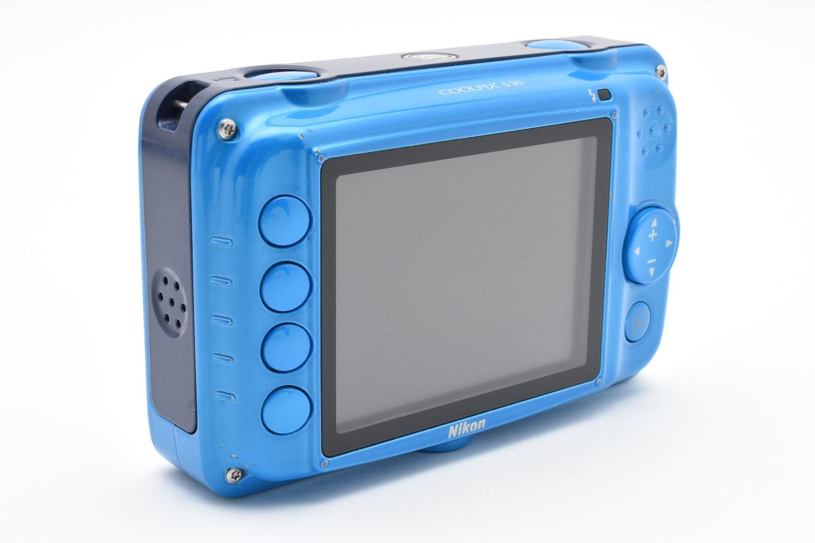 □ 美品 □ ニコン NIKON COOLPIX S30 ブルー 《動作確認済・付属品
