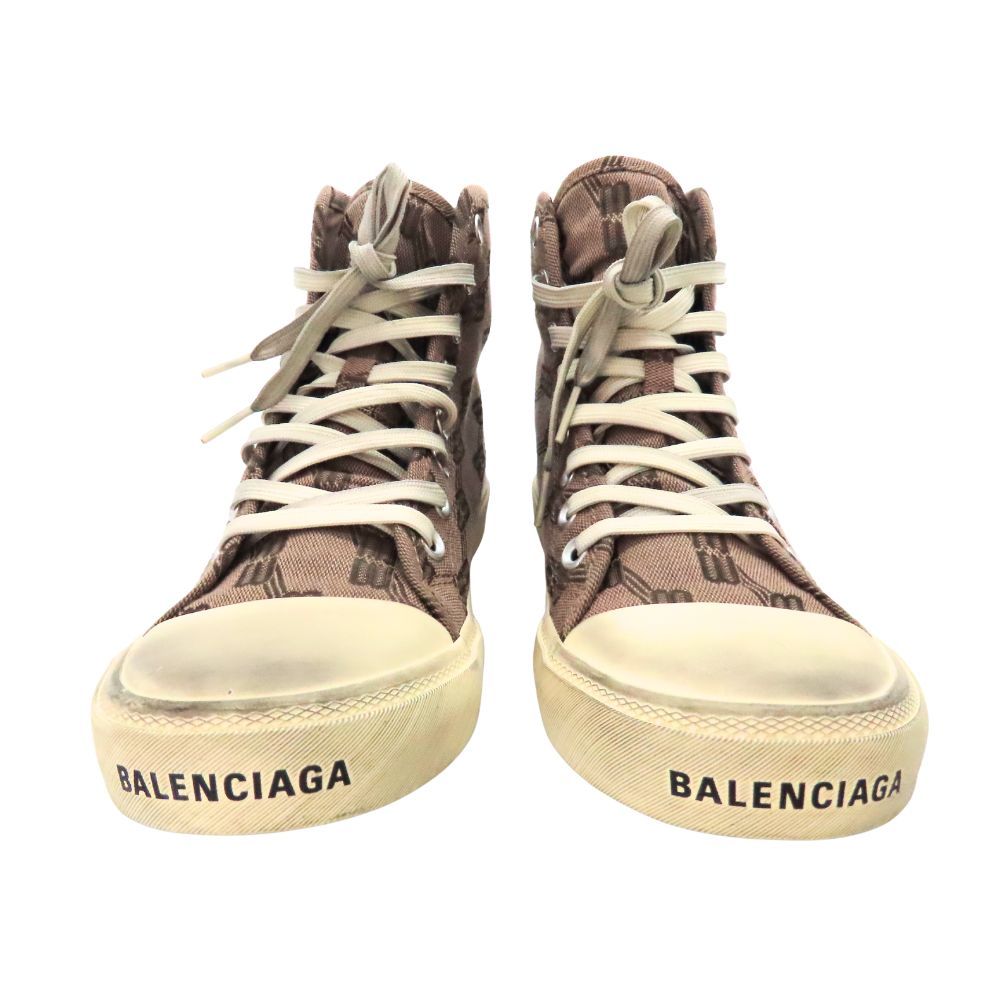中古】BALENCIAGA バレンシアガ 688752 モノグラムプリントダメージ 