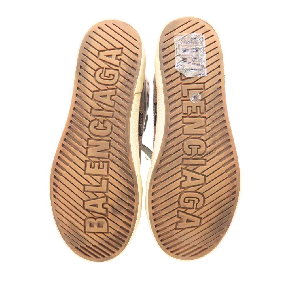 中古】BALENCIAGA バレンシアガ 688752 モノグラムプリントダメージ