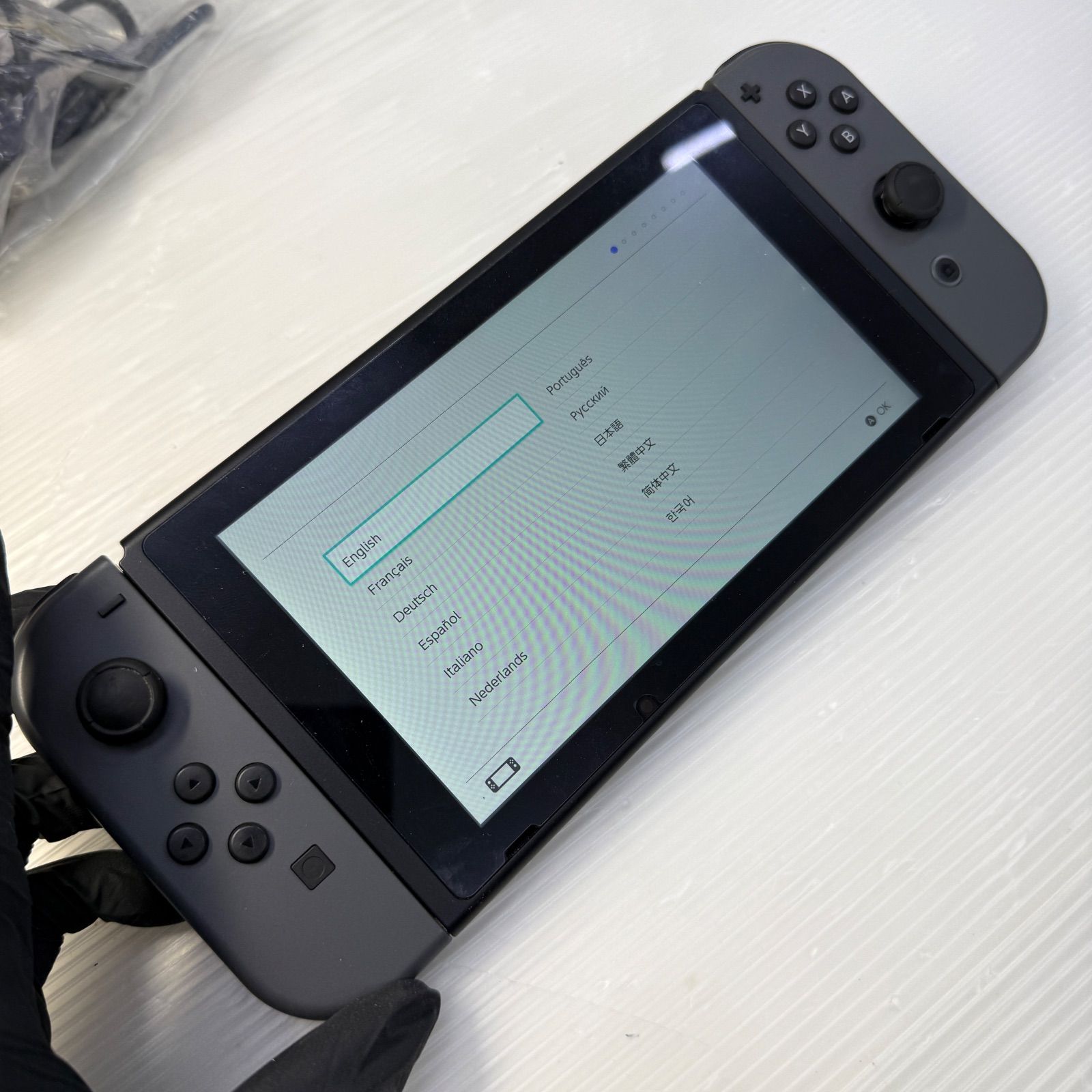 ☆任天堂 節約 Nintendo☆Switch スイッチ HAC-001 グレー 初期化済み 