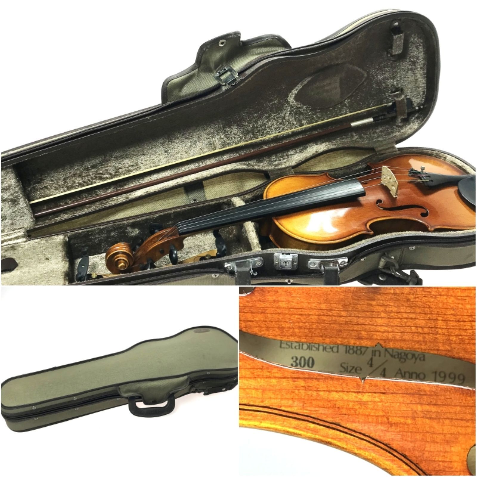 SUZUKI スズキ バイオリン No300 4/4 ハードケース付き - メルカリ