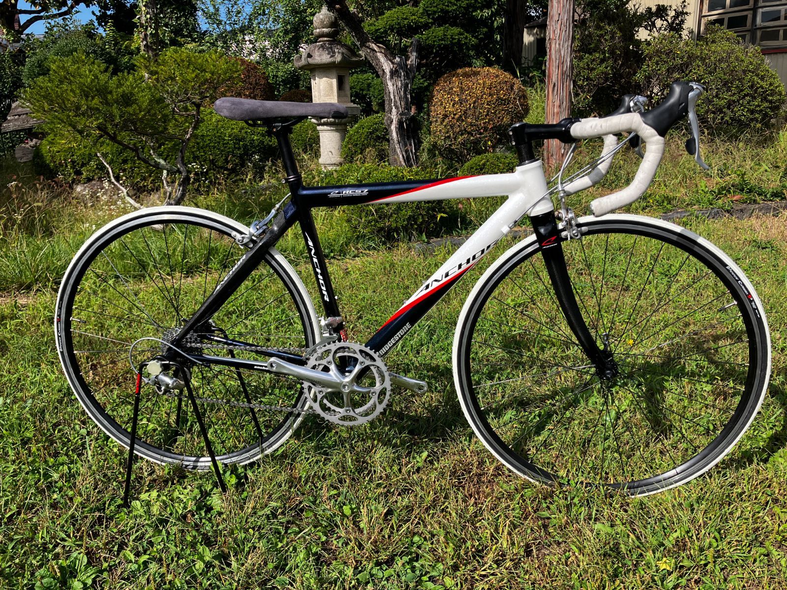 岡谷市大栄町渡し価格】BS アンカーRCS7 アルテグラ組み タイヤ前後