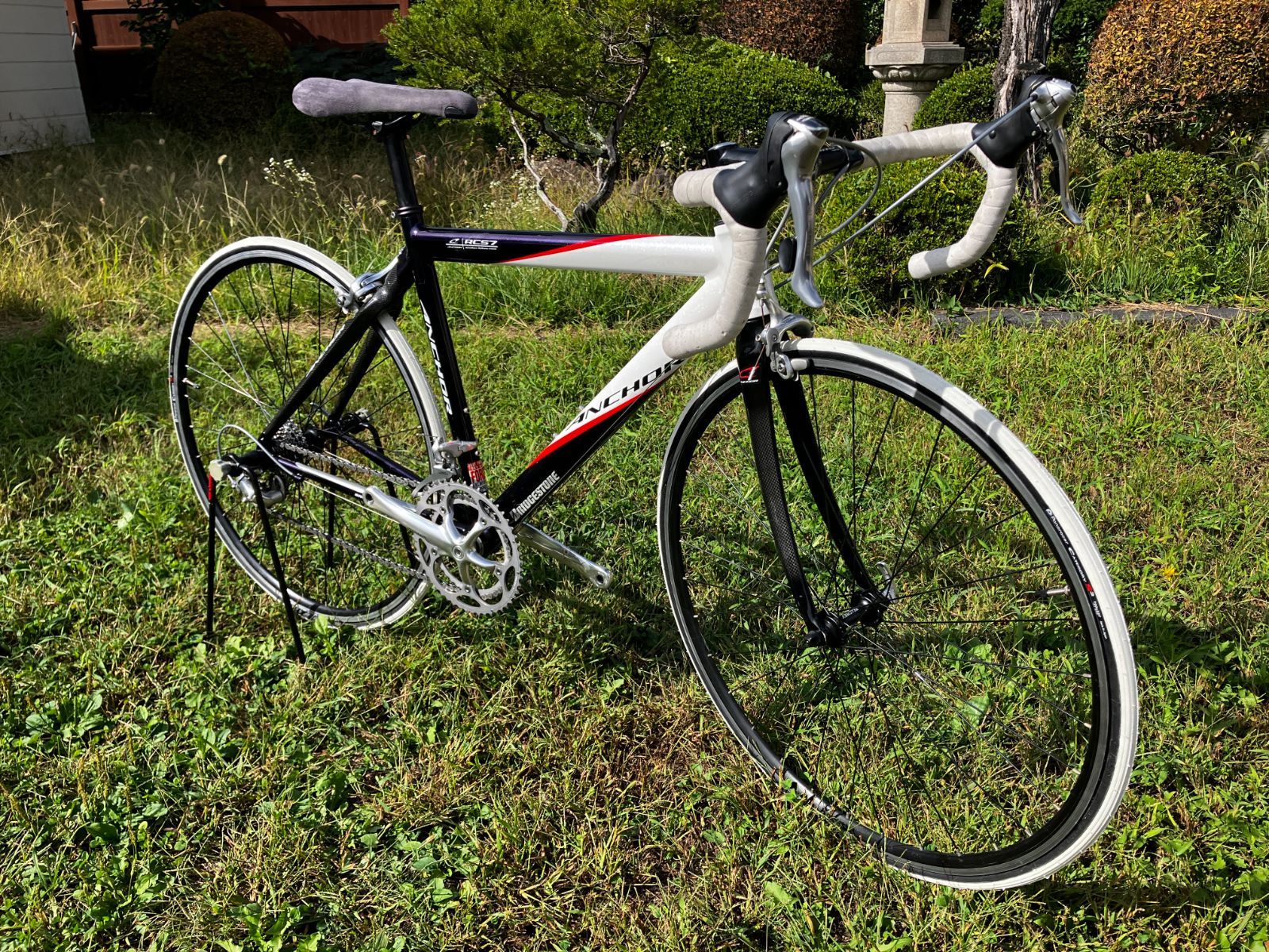 岡谷市大栄町渡し価格】BS アンカーRCS7 アルテグラ組み タイヤ前後