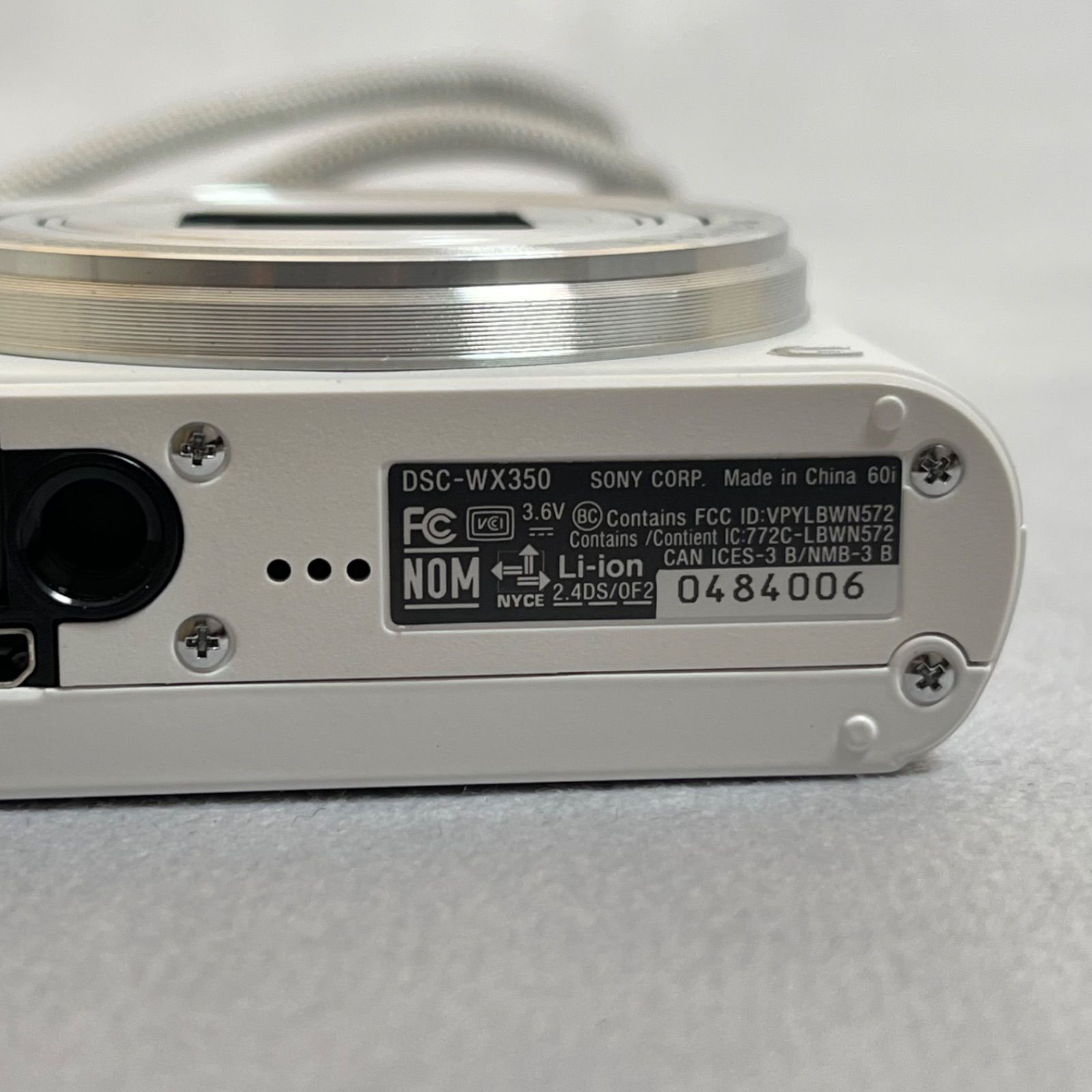 管2601-405】SONY ソニー Cyber-shot DSC-WX350 コンパクトデジタル