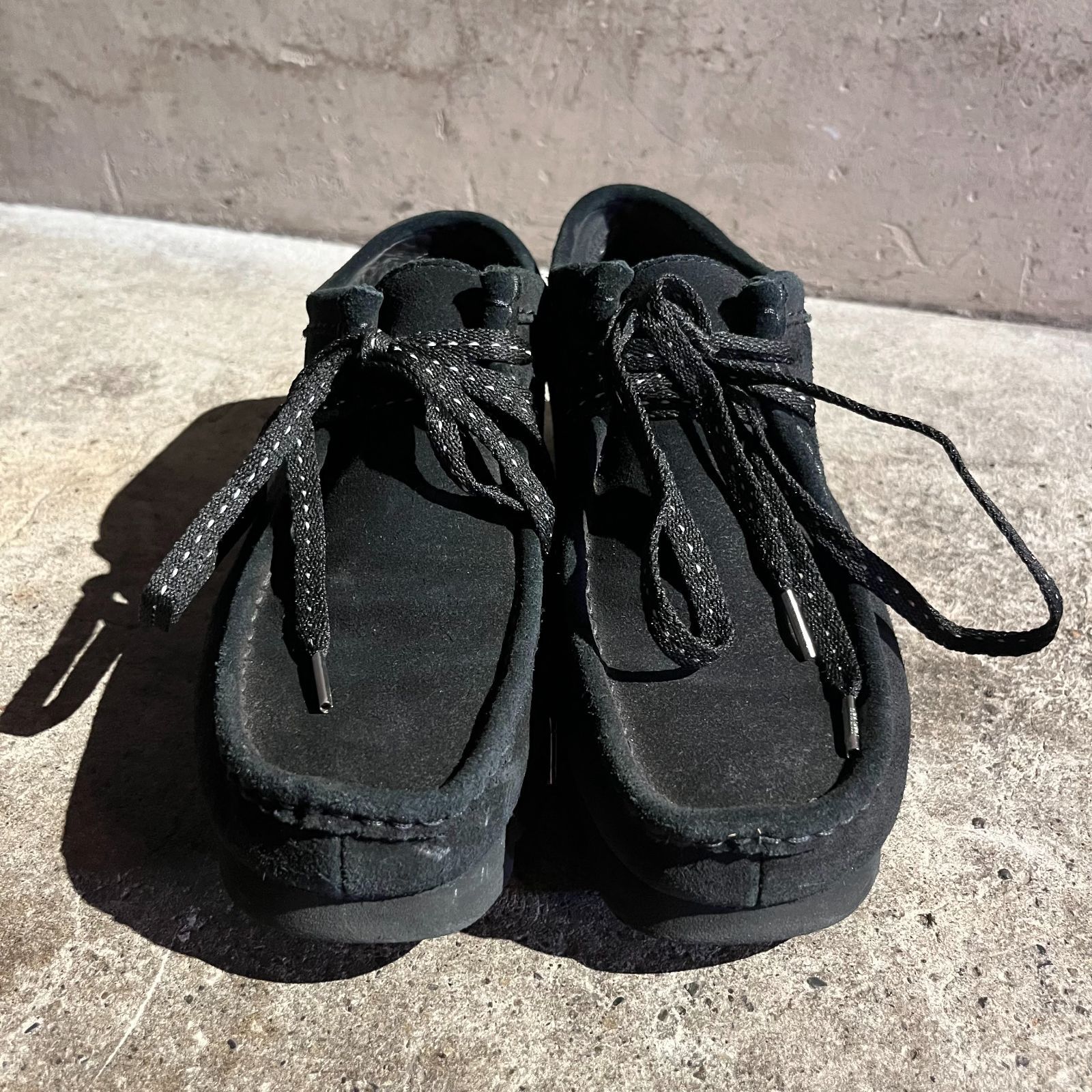 Clarks Wallabee GORE-TEX BLACK 26cm クラークス ワラビー ゴアテック 