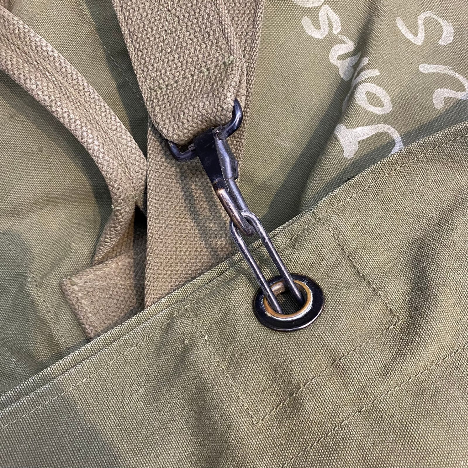 ヴィンテージ vintage 60's U.S.N ダッフルバッグ 米軍 ステンシル