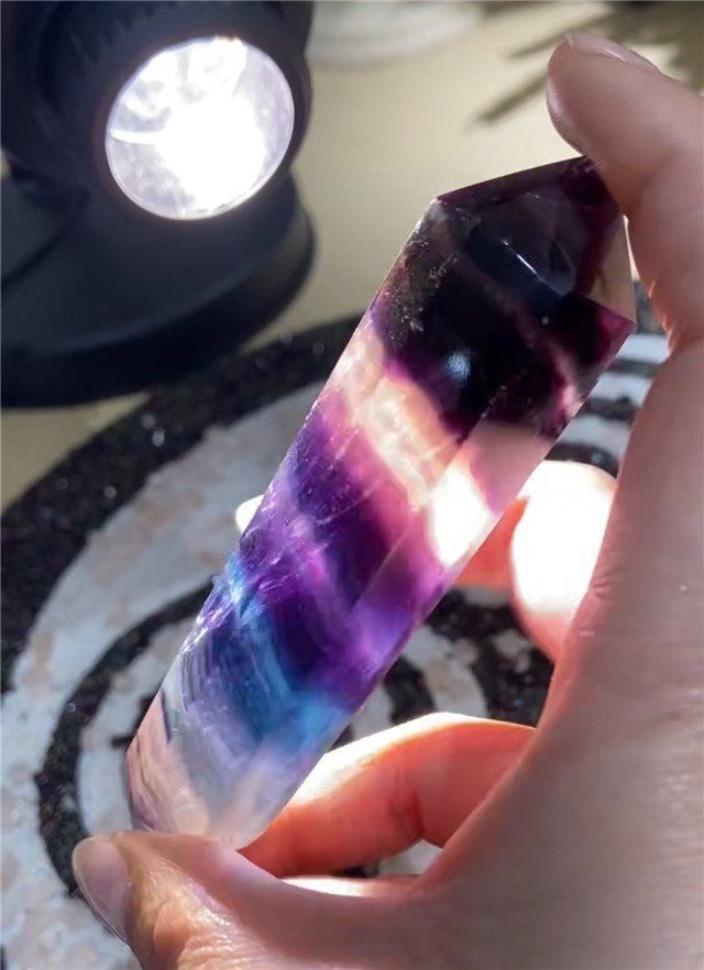 AAA級天然フローライト(蛍石) 六角柱B0203/F338/50C - メルカリ AAA級天然