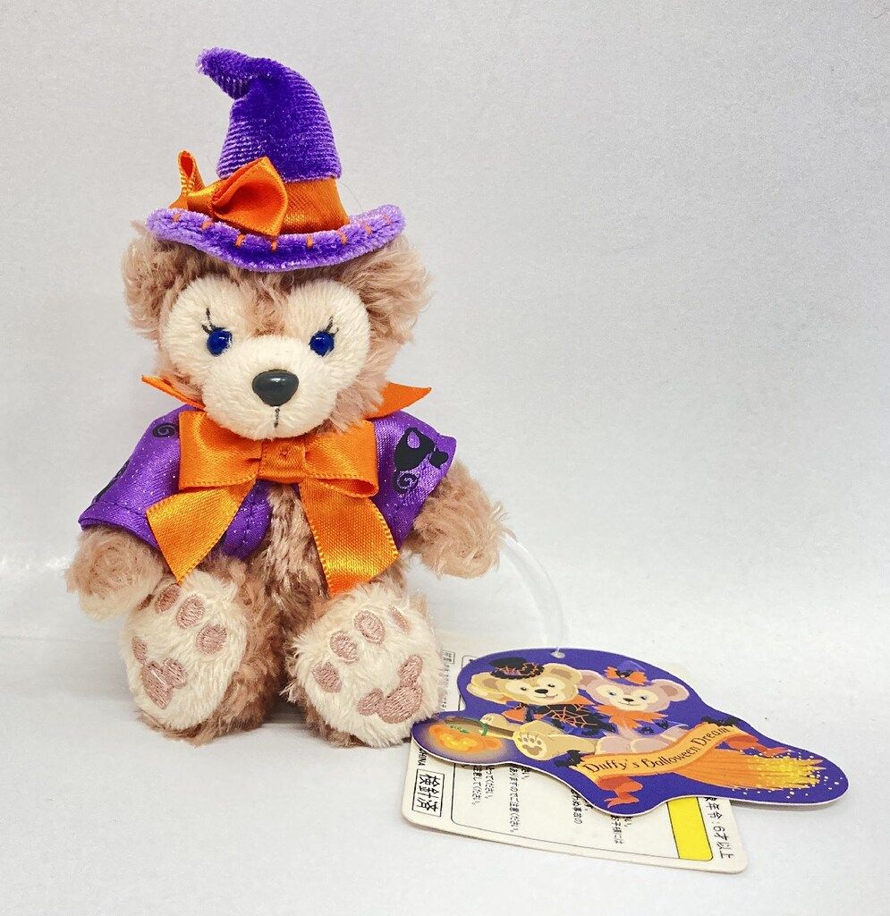 専用】ディズニーシー 2011 ダッフィー シェリーメイ ぬいぐるみ ストラップ 東京ディズニーシー ぬいぐるみストラップ Duffy's Halloween 2011