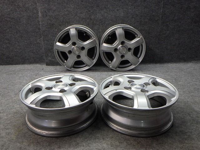 社外 12インチ ホイール GRASS HN 12×4J +42 PCD100 4H ハブ67 260131010