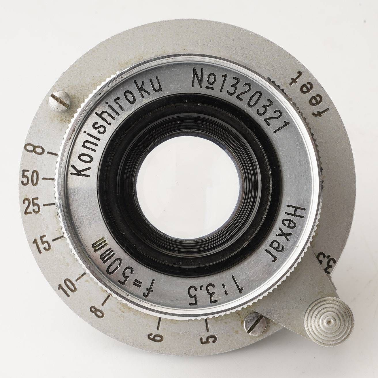 コニカ Konica 小西六 Konishiroku Hexar 50mm F3.5 沈胴 ライカ L39