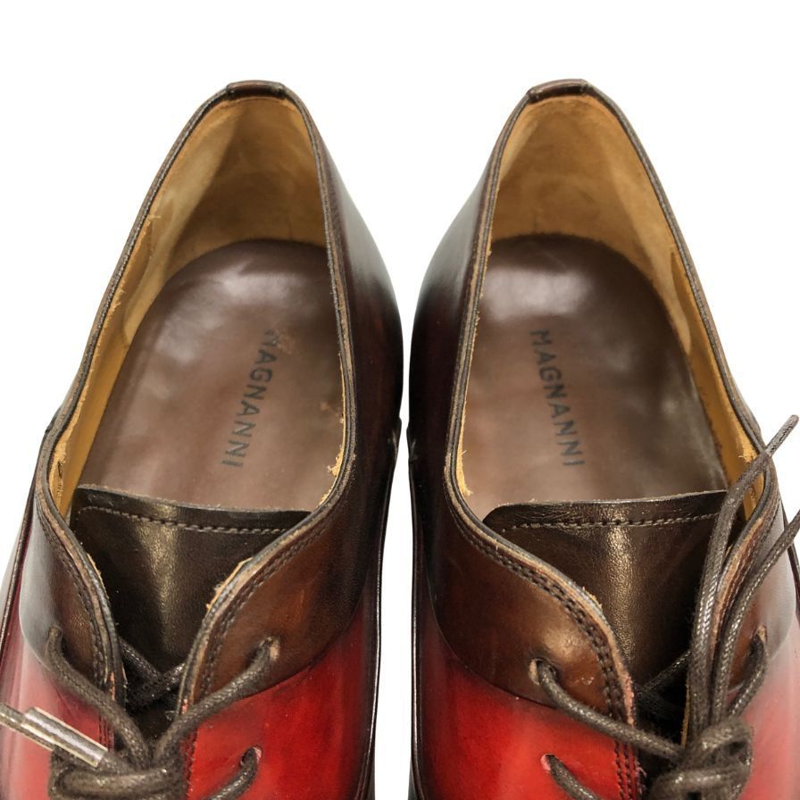 マグナーニ プレーントゥ カーフ コンビ オックスフォード【AFC44-2