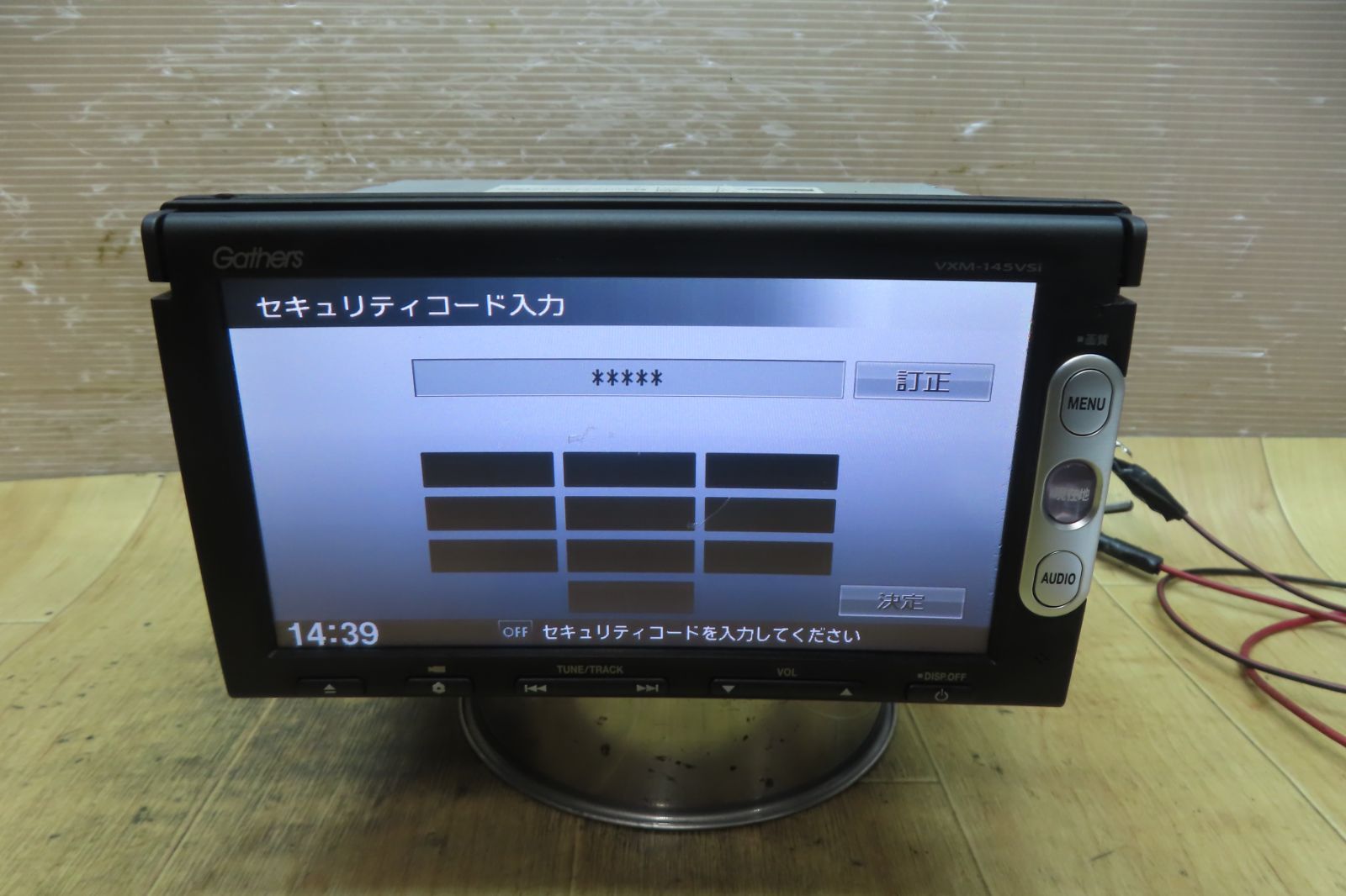 F5471/ホンダ純正 Gathers VXM-145VSi メモリーナビ 本体のみ 2026年