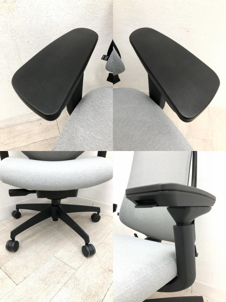 コクヨ 可動肘付デュオラ2チェア