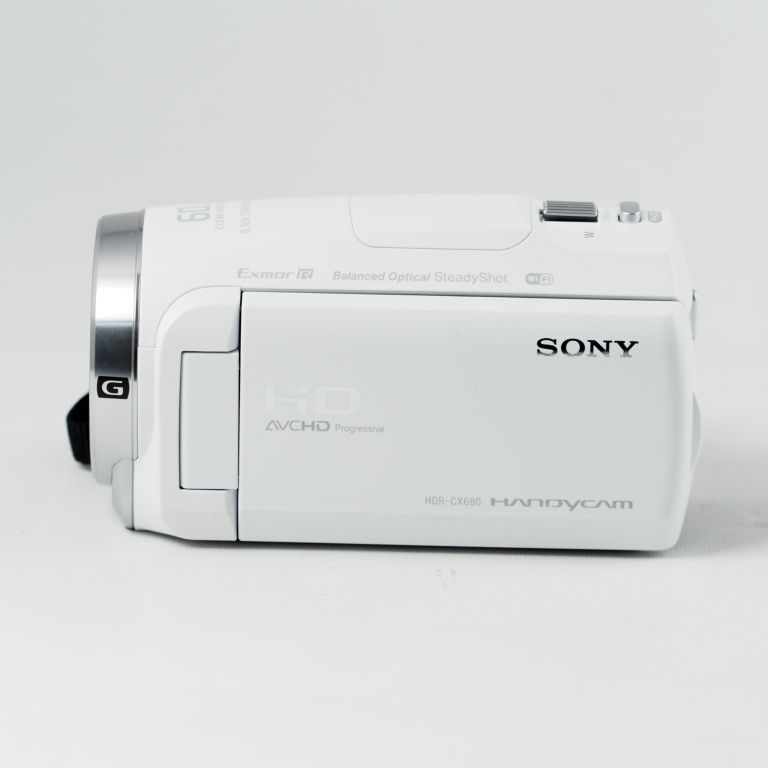 SONY Handycam CX680 光学30倍 内蔵メモリー64GB ホワイト ソニー
