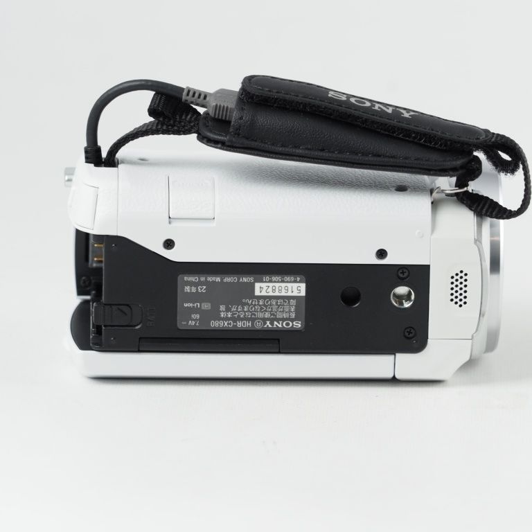 SONY Handycam CX680 光学30倍 内蔵メモリー64GB ホワイト ソニー