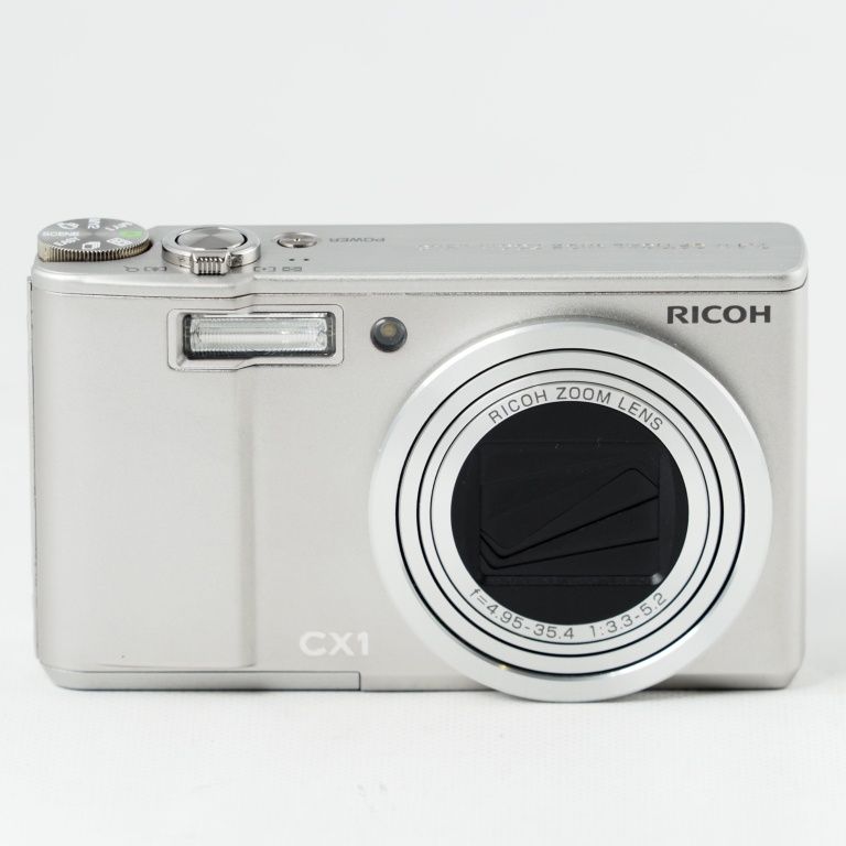 RICOH デジタルカメラ CX1 シルバー CX1SL リコー コンパクトデジタル