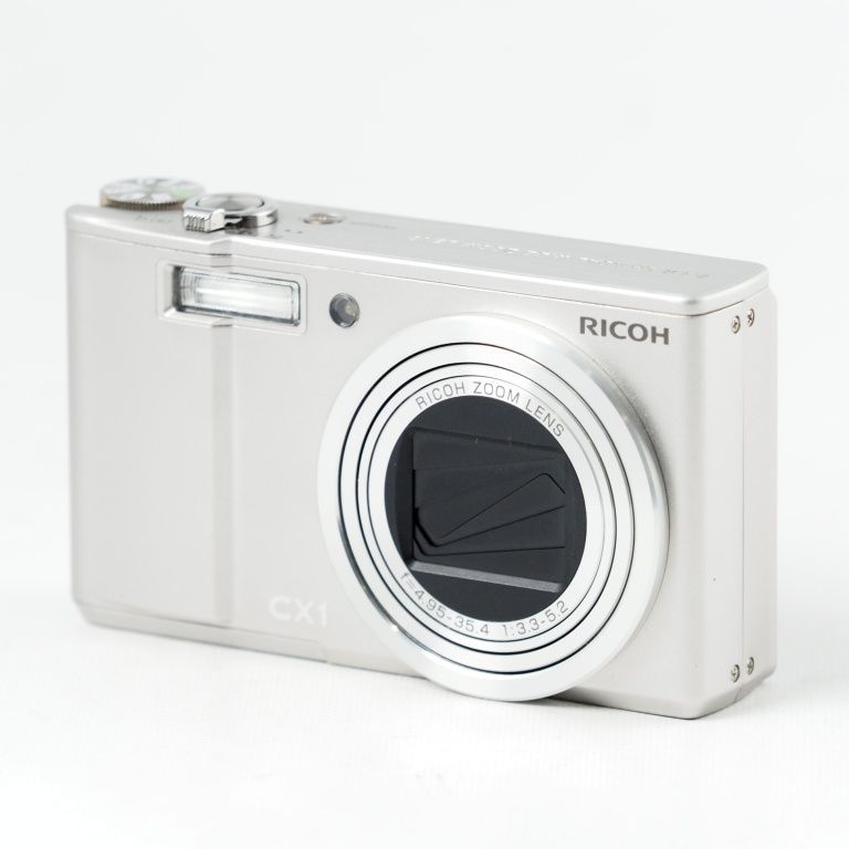 RICOH デジタルカメラ CX1 シルバー CX1SL リコー コンパクトデジタル