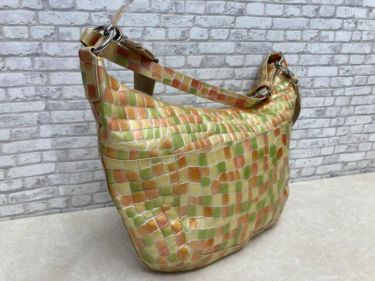 COCCO FIORE コッコ フィオーレ 2WAY ショルダーバッグ ハンドバッグ