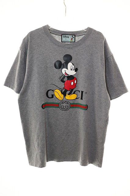 グッチ GUCCI × DISNEY ディズニー コラボ ミッキー ロゴ プリント T