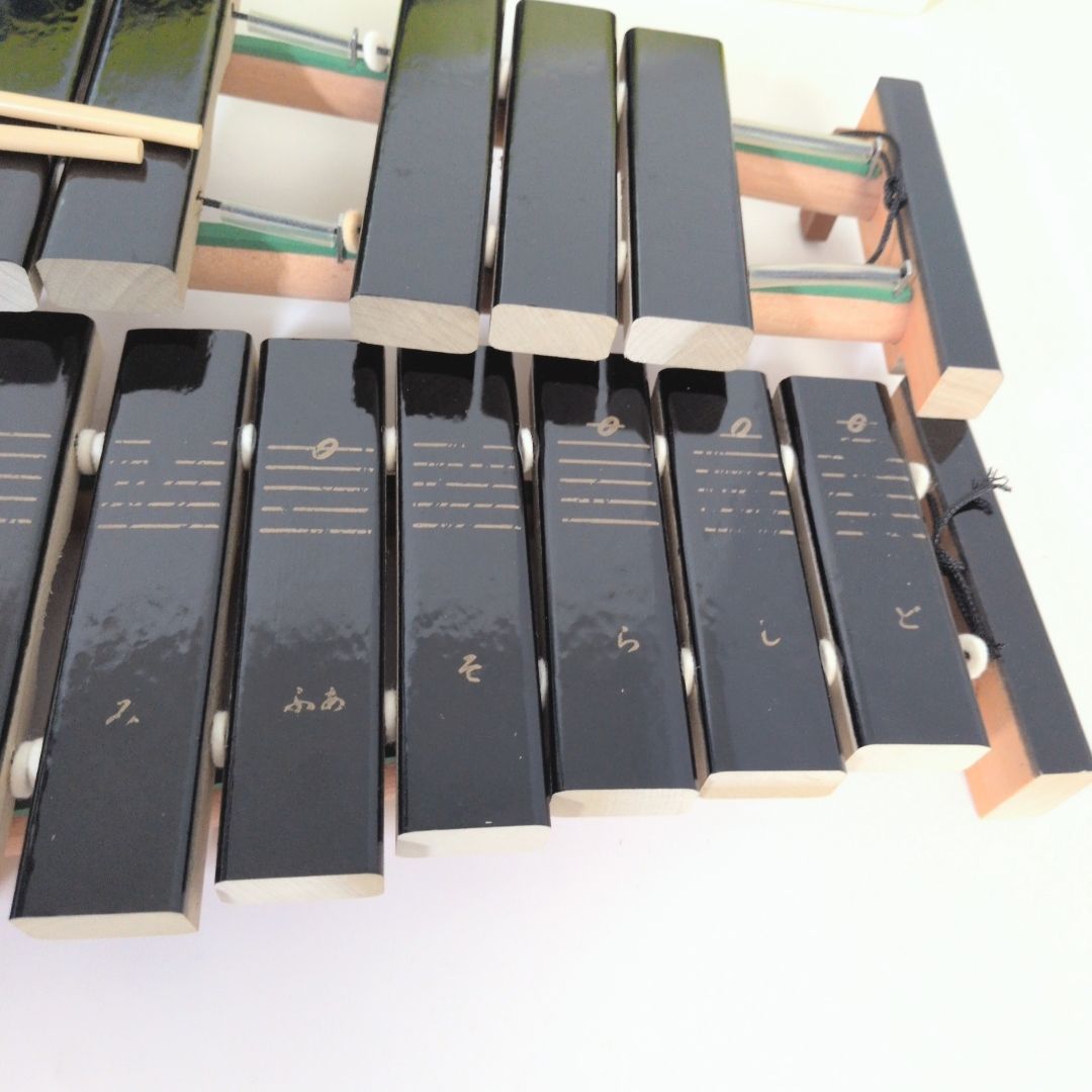 ヤマハ 卓上木琴 No.185 YAMAHA もっきん マレット 箱あり 30音 - メルカリ