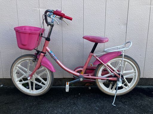 長野県岡谷市大栄町渡し】ブリヂストン製 18インチ子供車 最初の