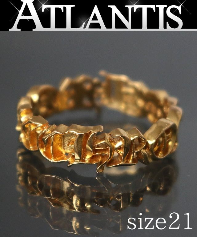 クロムハーツ(CHROME HEARTS) CHROME HEARTS 銀座店 クロムハーツ インボイス付き 22K スクリプト
