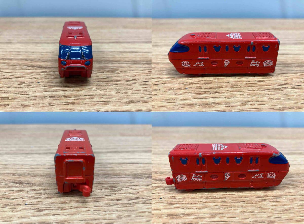 ☆トミカ ディズニービークルコレクション レッドカラーセット 箱なし