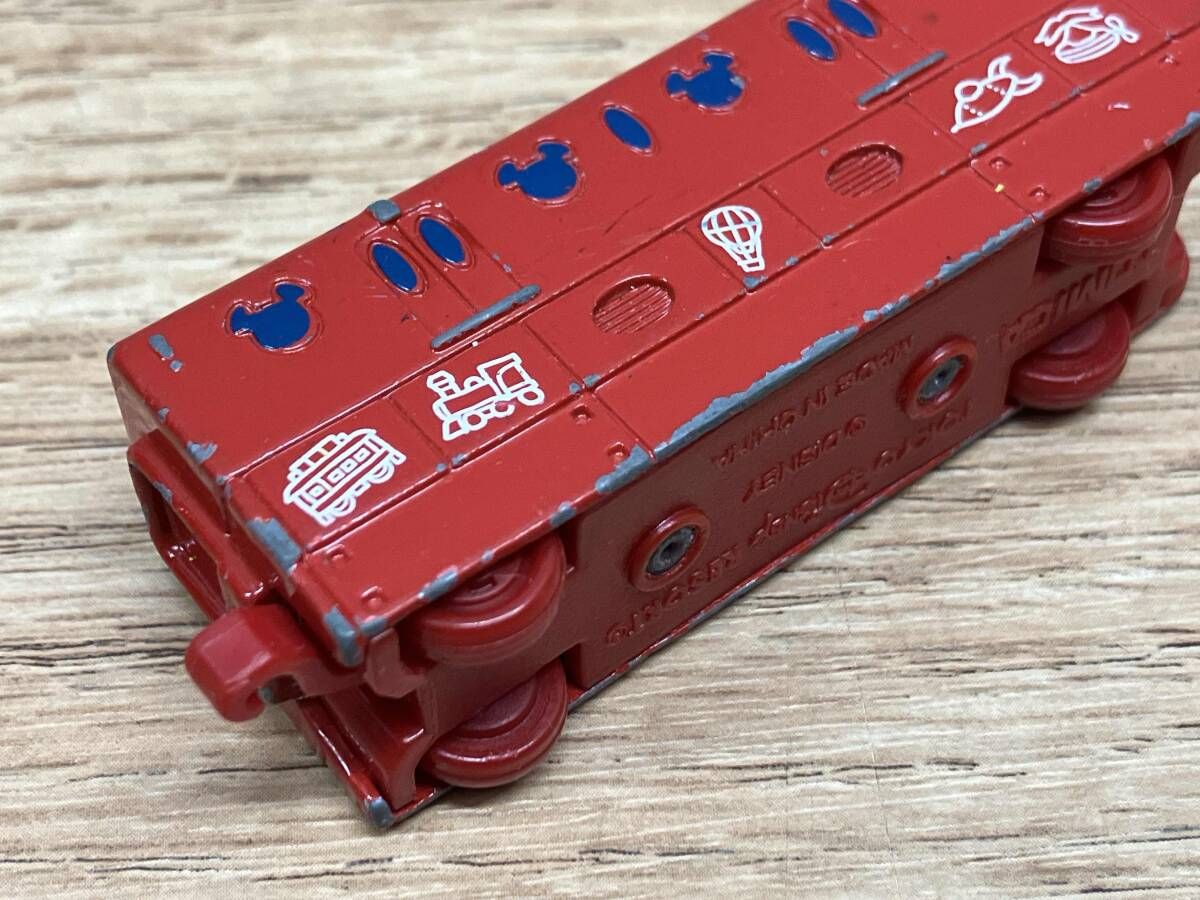 ☆トミカ ディズニービークルコレクション レッドカラーセット 箱なし