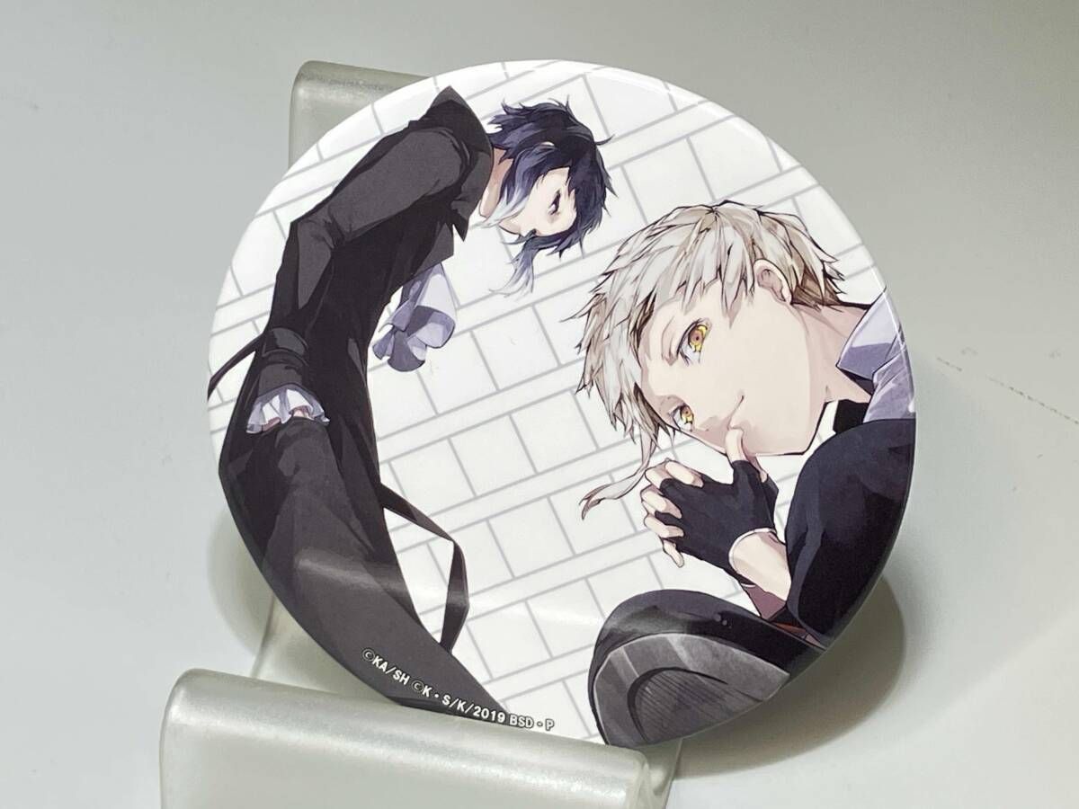 文豪ストレイドッグス 春河35イラスト缶バッジ 中島敦 芥川龍之介