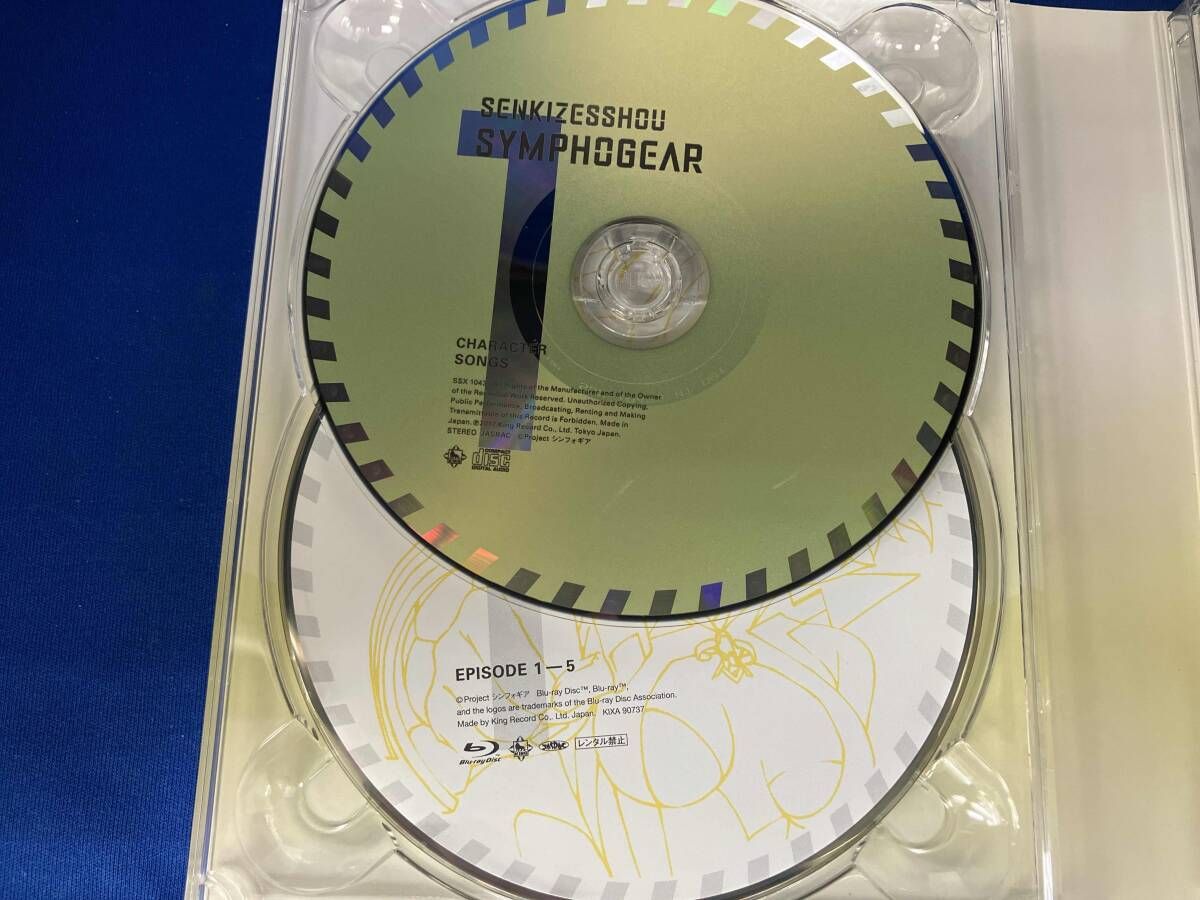  戦姫絶唱シンフォギア Blu-ray BOX 初回 版 Disc アニメ ブルーレイ