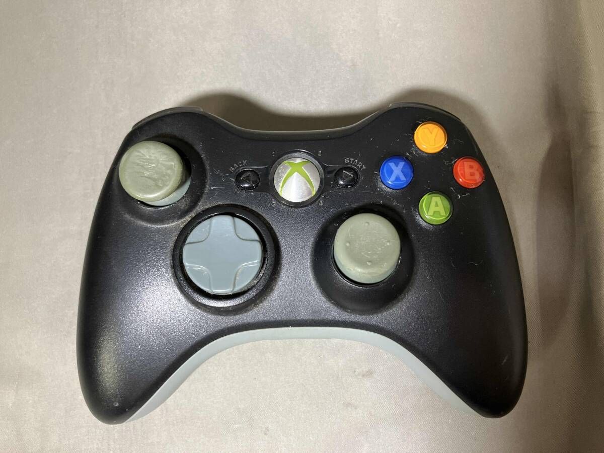 ジャンク Xbox360 ワイヤレスコントローラー 黒 - メルカリ